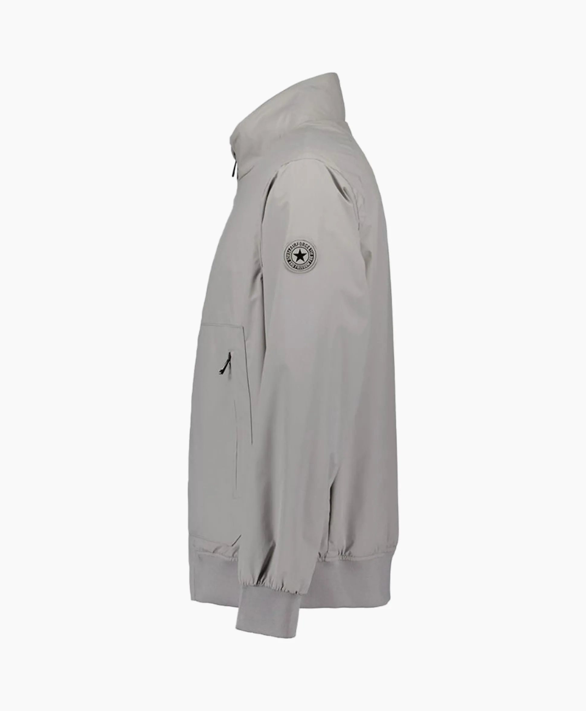Fashion Jack Four-Way Stretchgrijs Heren Jassen