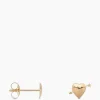 Best Oorbellen Single Cupid Stud Earring Silver Goldpla Goud Dames Sieraden