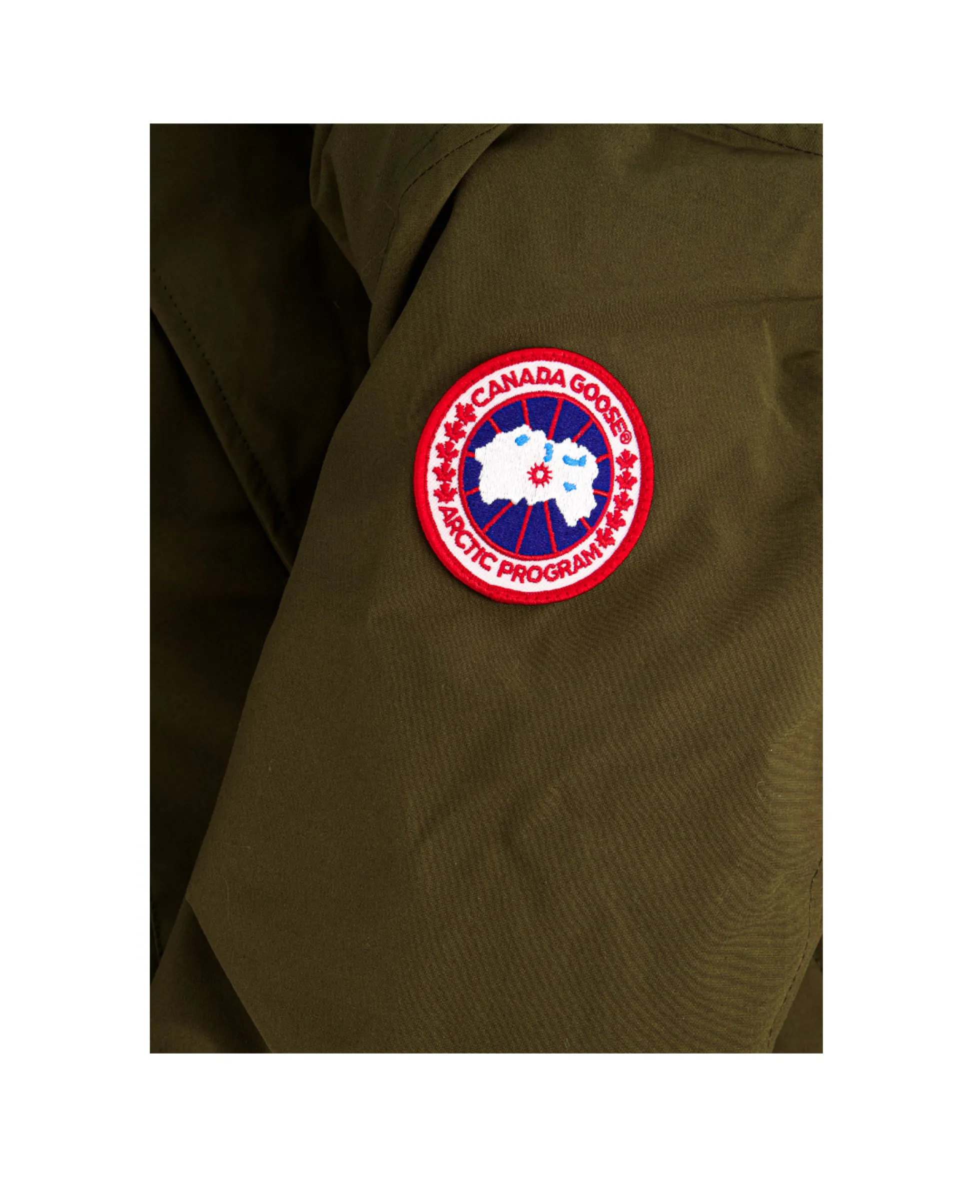 Hot Gewatteerde Jas Langford Parka Donker Groen Heren Jassen