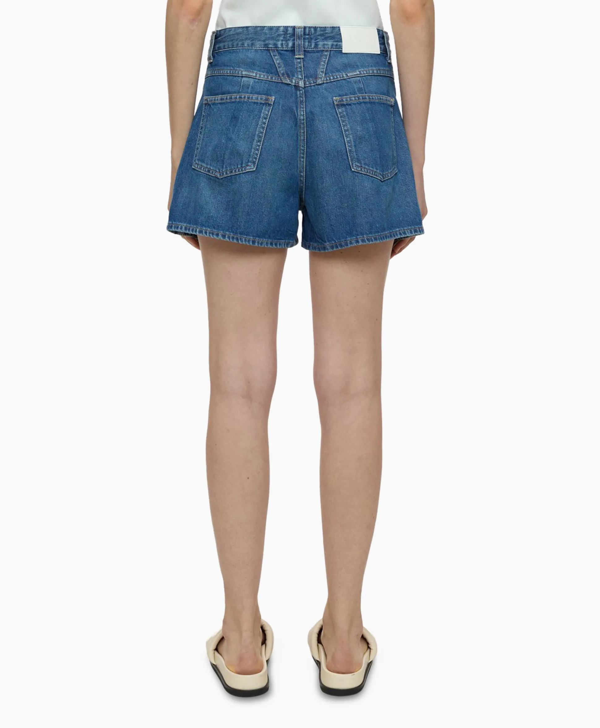 Clearance Korte Broek Jocy X Midden Blauw Dames Broeken