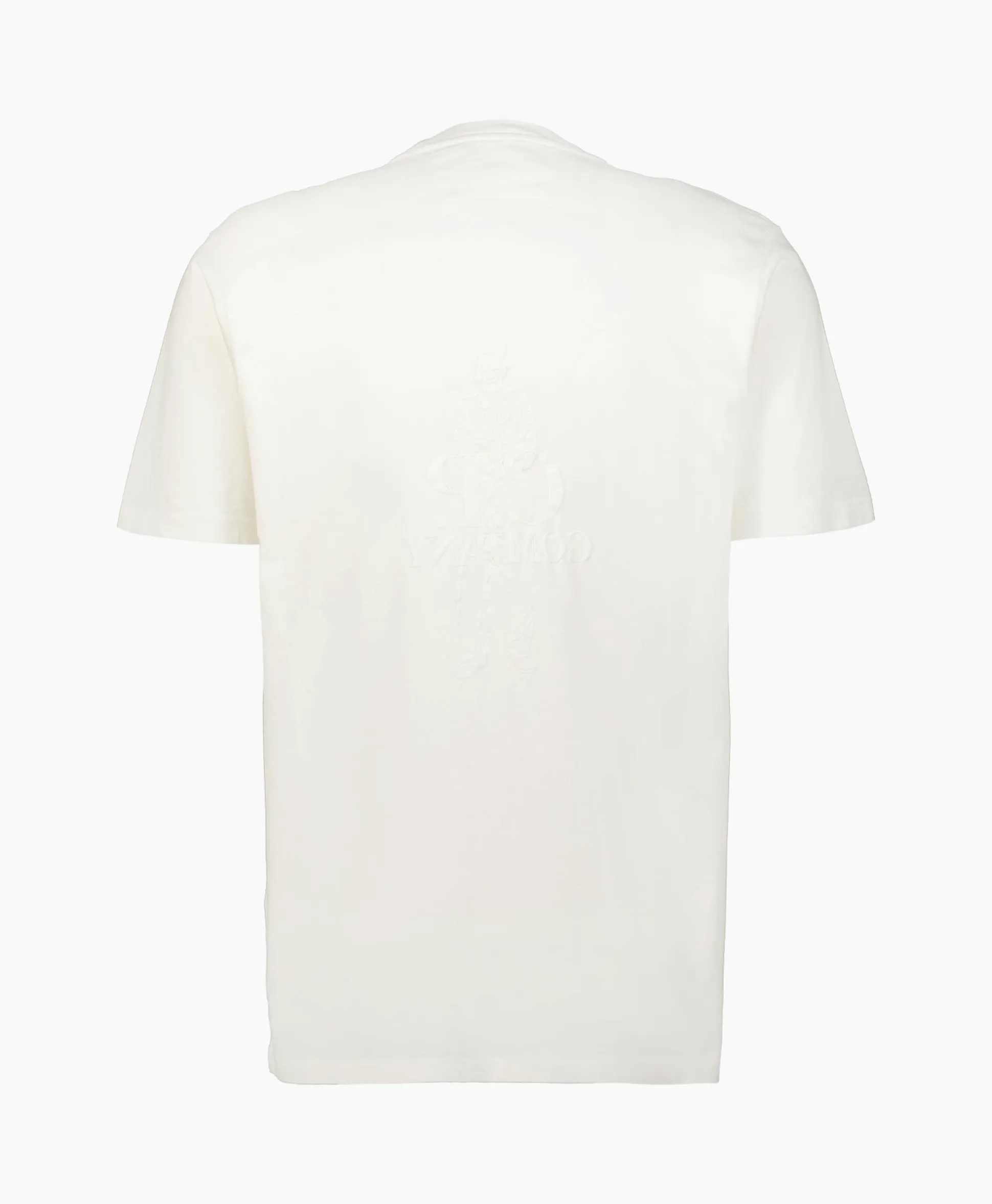Online T-Shirt Korte Mouw Jersey Artisinal Card Wit Heren T-Shirts