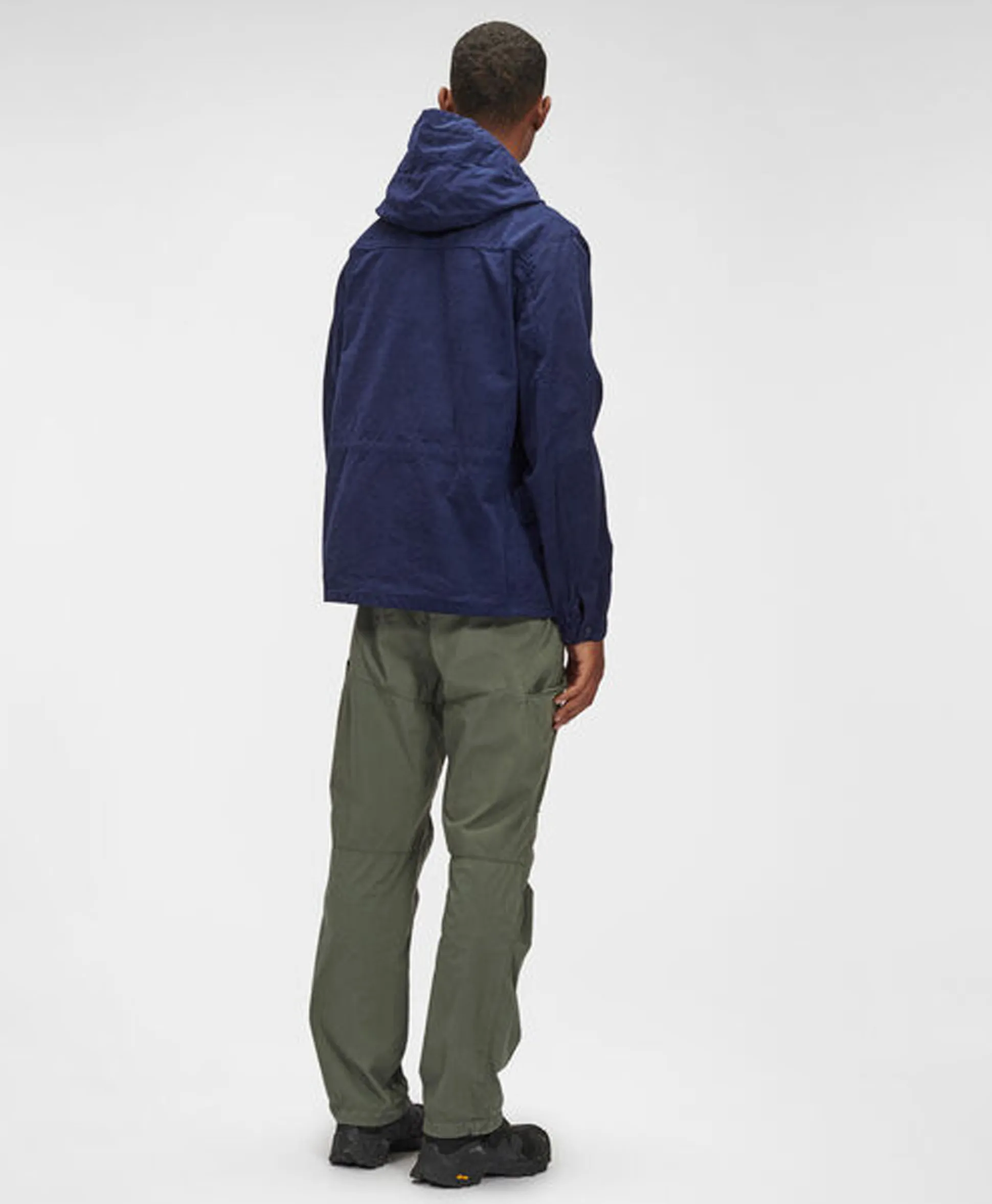 Cheap Vest B Hooded Jacket Donker Blauw Heren Jassen