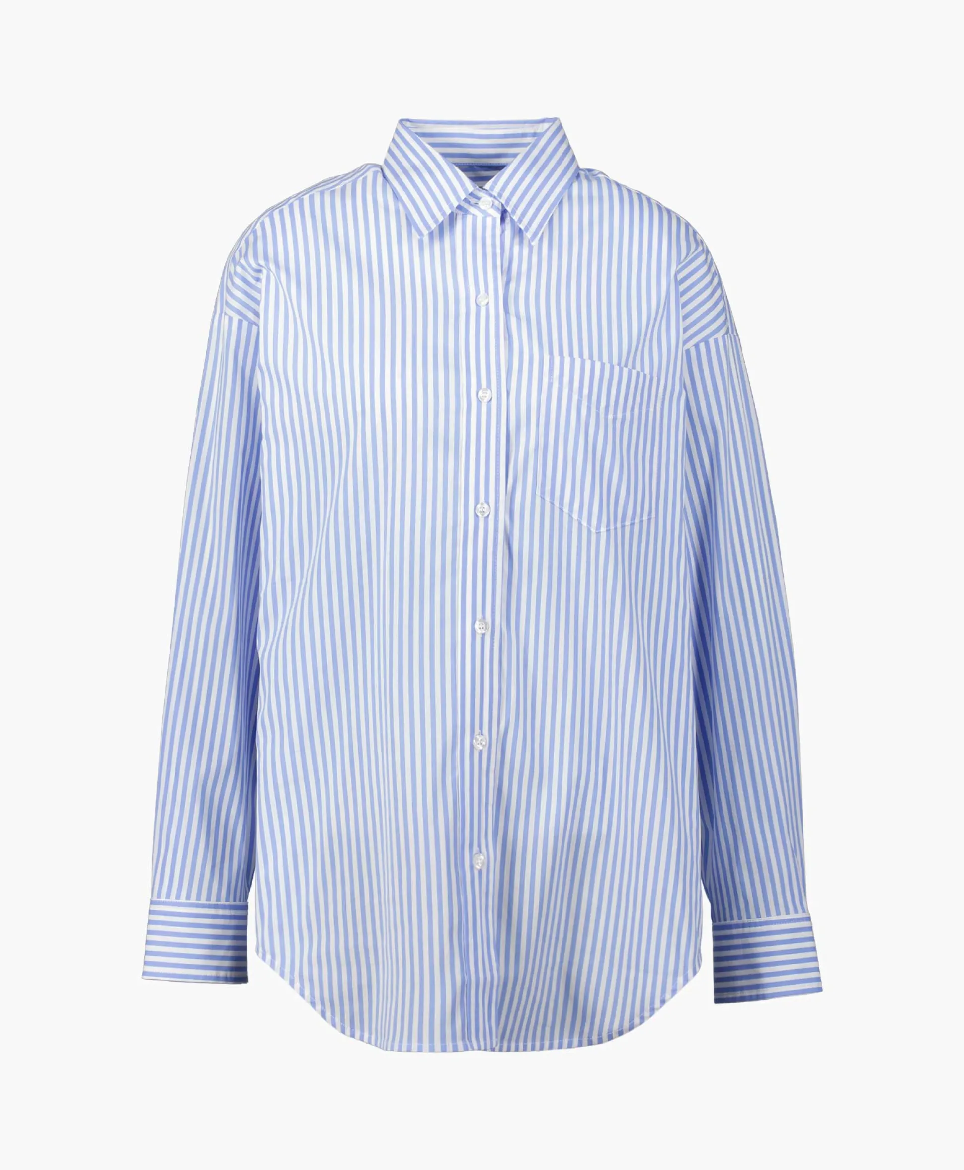 Hot D'Arc Blouse Borgomanero Donker Blauw Dames Blouses