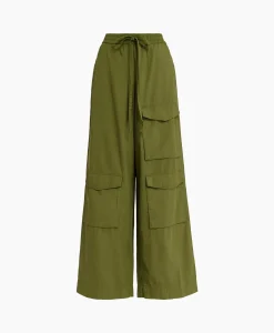 Clearance Broek Fopy Olijf Dames Broeken
