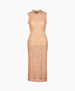 Shop Midi Jurk Emery Pink Dames Bruiloftskleding