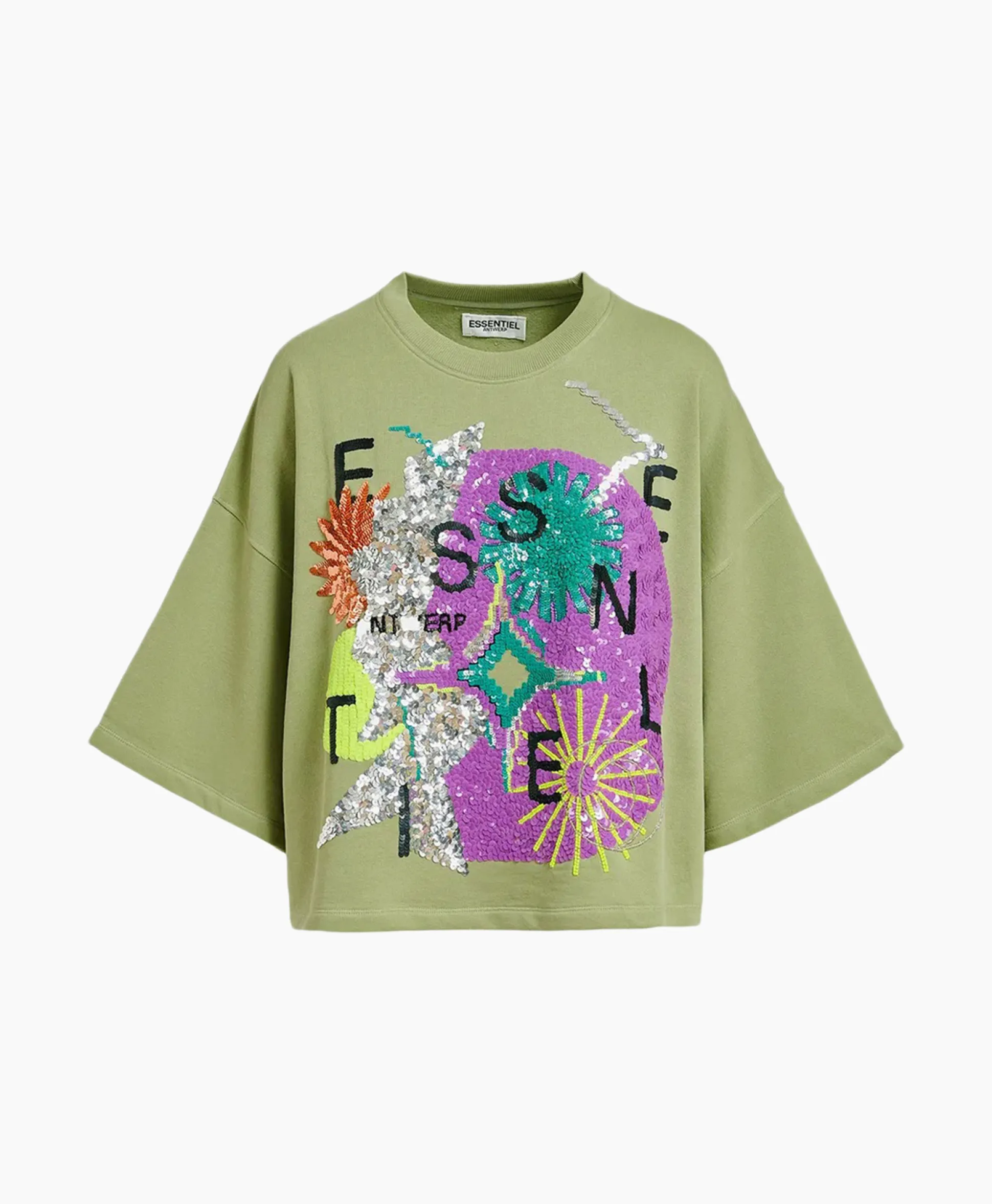 Shop Pullover Fullerton Licht Groen Dames Truien