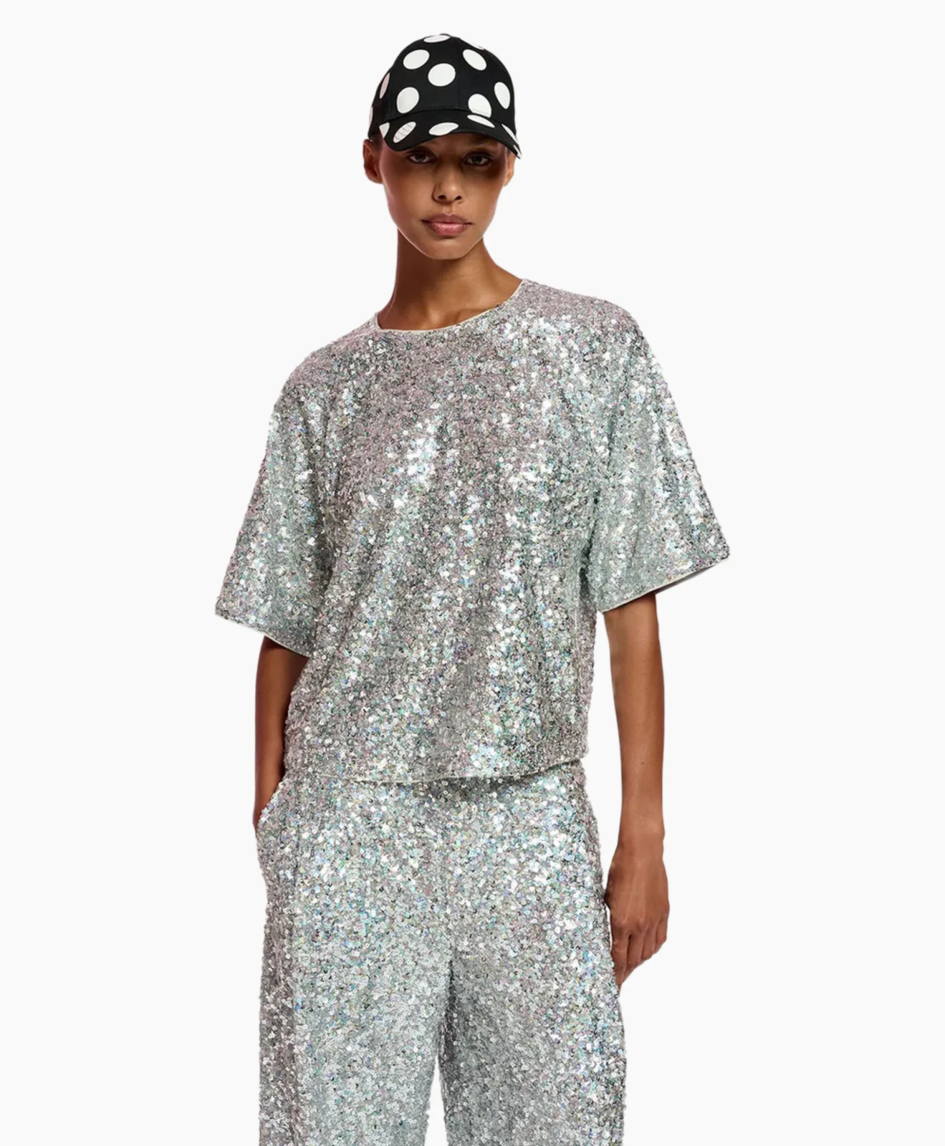 New Top Ferras Zilver Dames T-Shirts & Tops