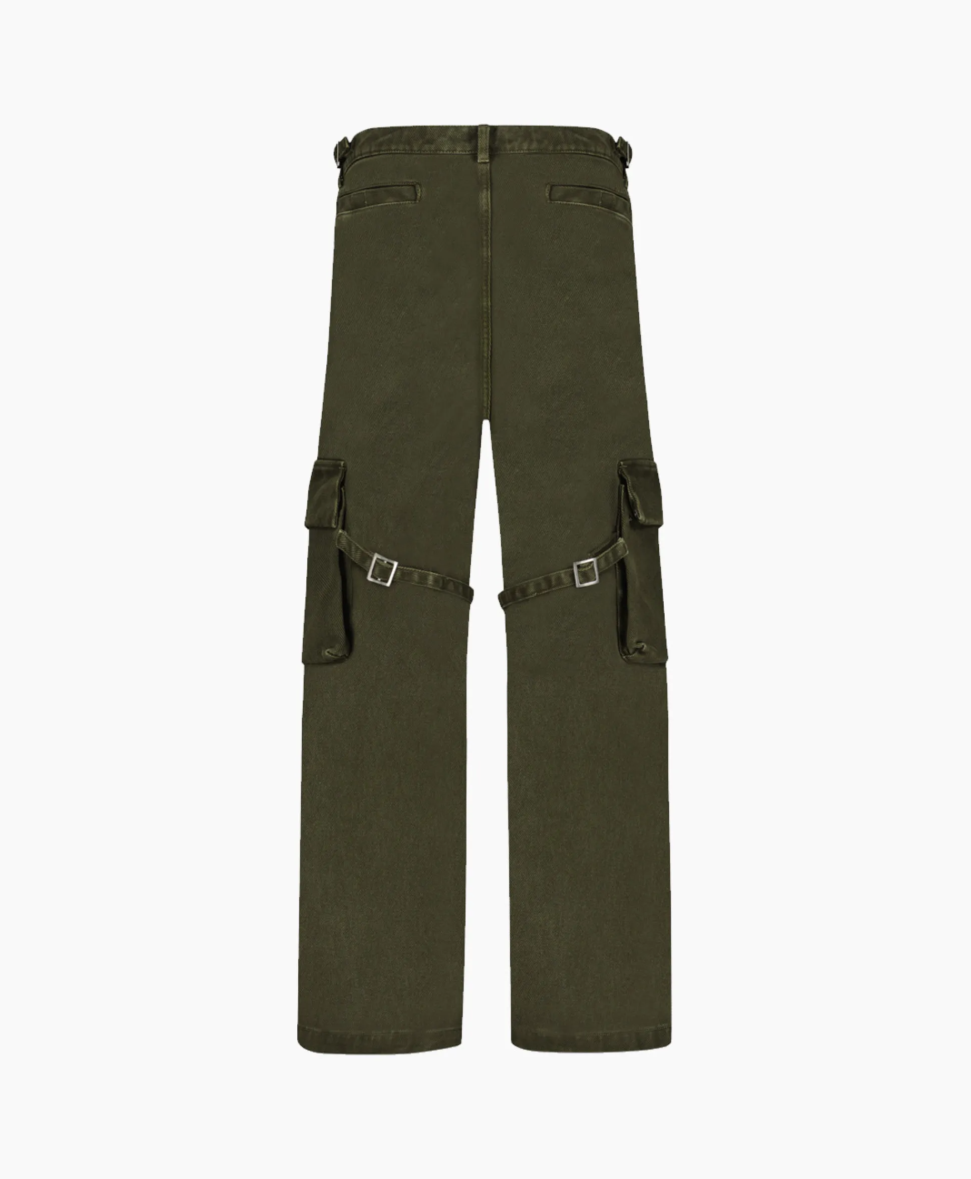 Outlet Flaneur Cargobroek Phone Pocket Groen Heren Broeken