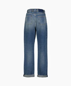 Clearance Jeans Golden W's Kim Medium Stone Washed Blauw Dames Broeken