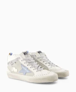 Online Sneaker Mid Star Wit Dames Sneakers