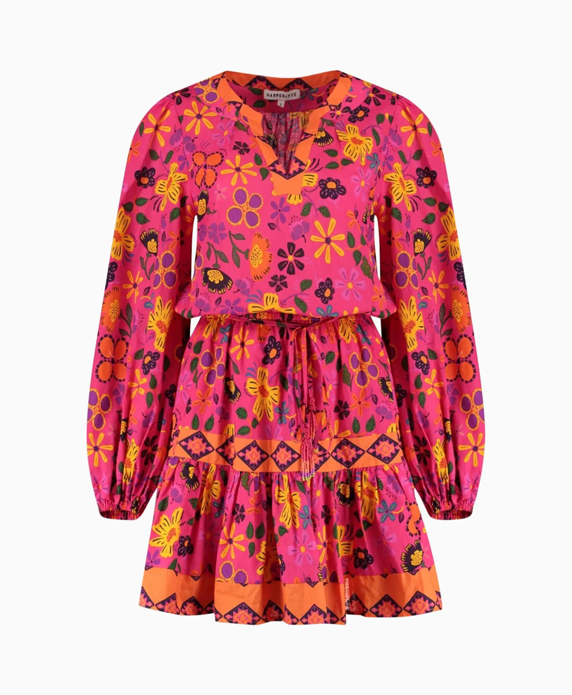 Flash Sale Harper & Yve Mini Jurk Max-Dr Roze Dames Jurken