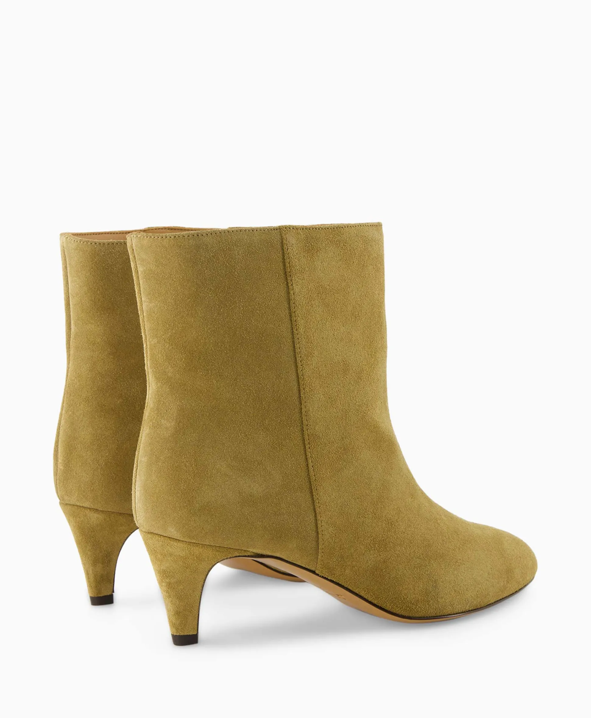 Cheap Enkellaars Daxi-Ga Taupe Dames Laarzen