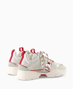 Online Sneaker Kindsay-Ga Zilver Dames Sneakers