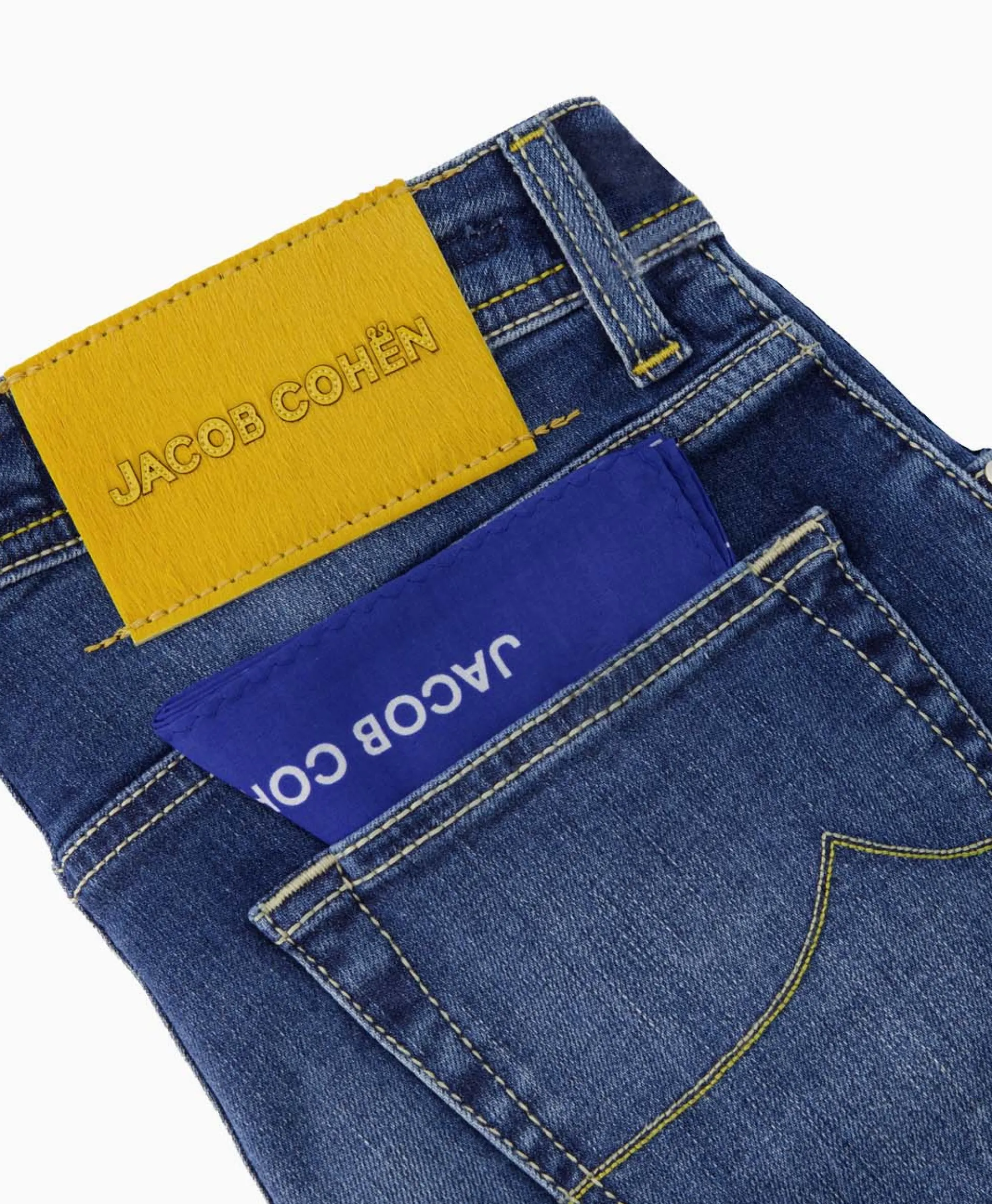 Shop Jeans Pant 5 Pkt Slim Fit Nick Blauw Heren Broeken