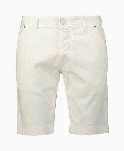 Hot Korte Broek Bermude 5T Slim Fit Lou Licht Bruin Heren Broeken