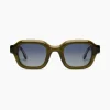 Discount Zonnebril Will Moss Groen Dames Zonnebrillen