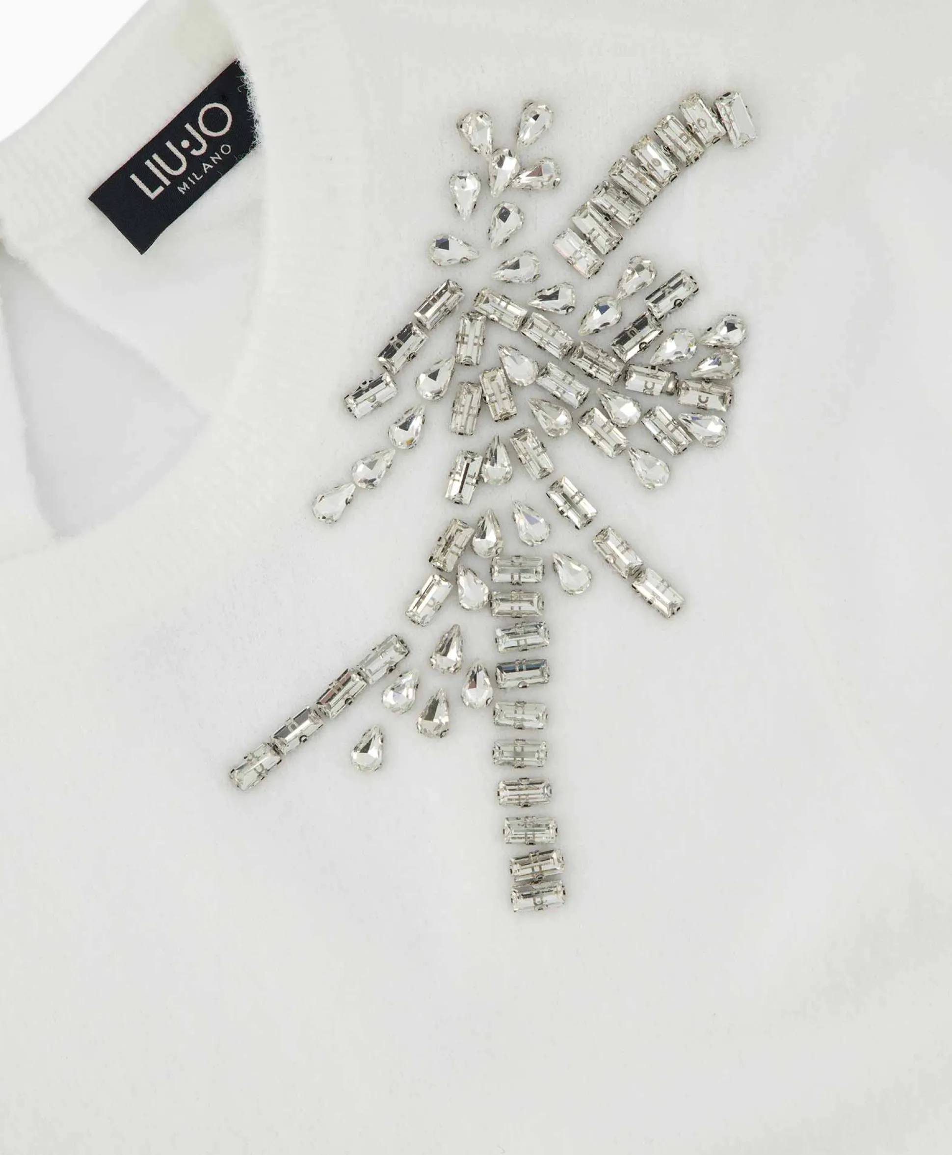 Outlet Blouse Sweater Wit Dames Truien