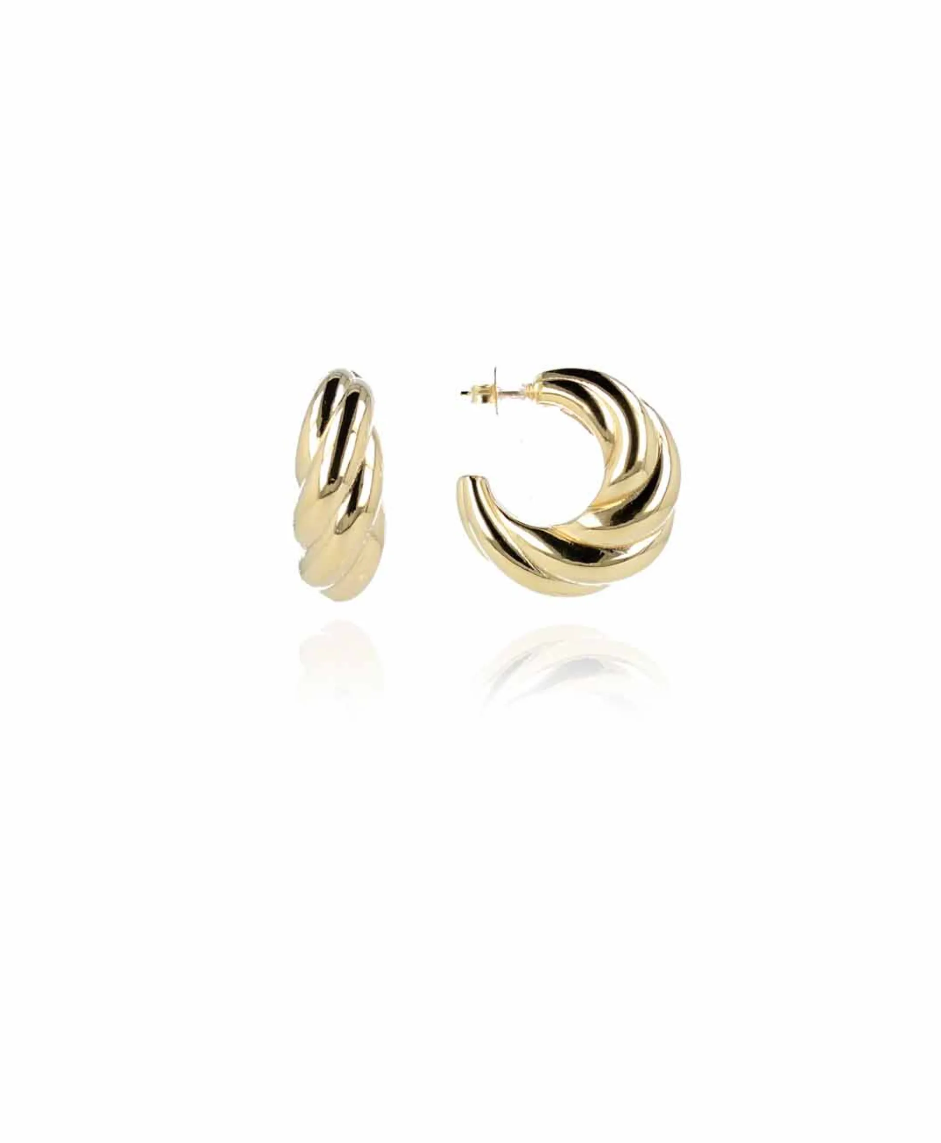 Flash Sale Oorbellen Cl Twist Creole S Goud Dames Sieraden
