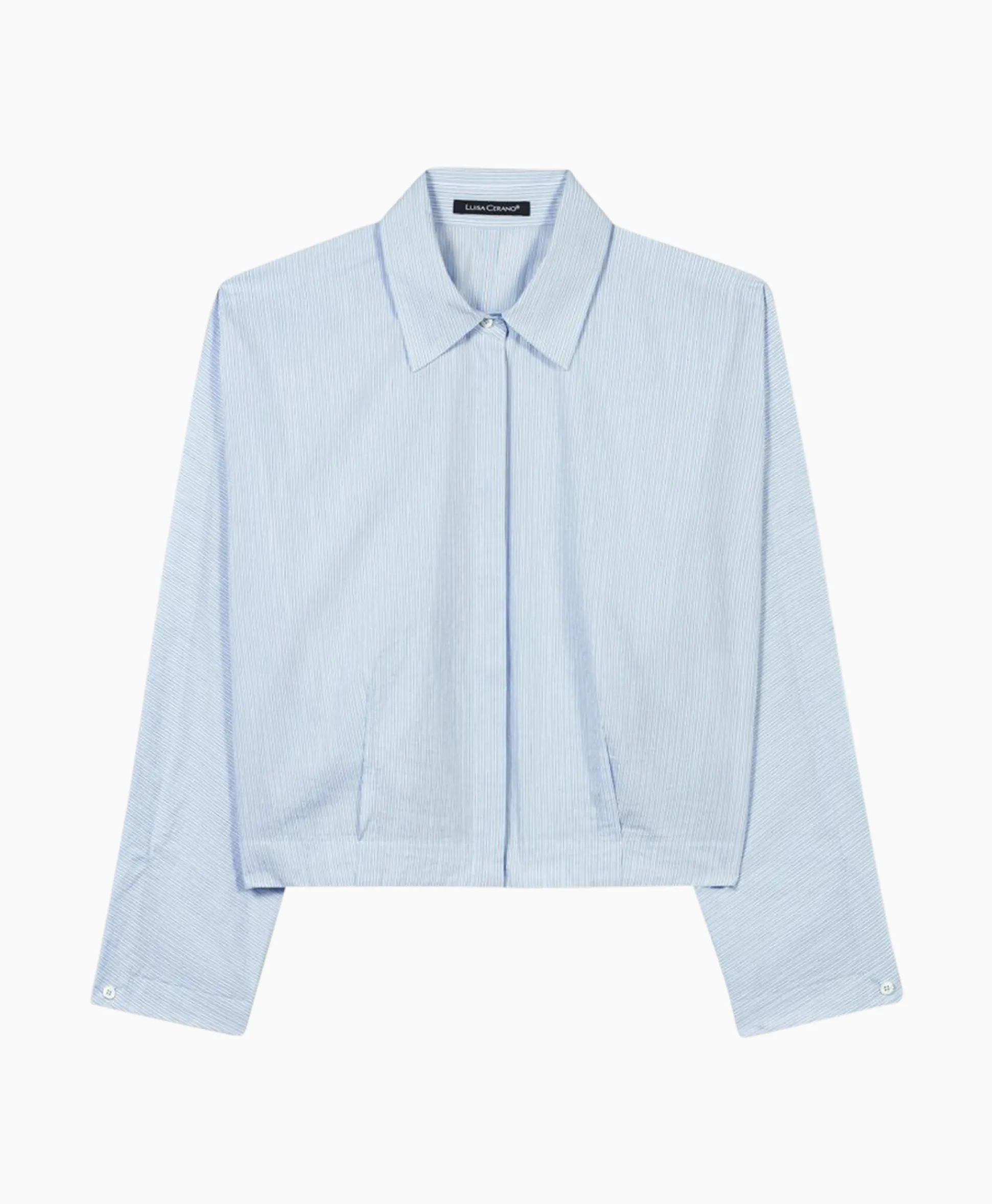 Shop Blouse 298422/3600-0 Blauw Dessin Dames Blouses