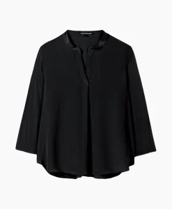 Best Blouse 298445/3597-0 Zwart Dessin Dames Blouses