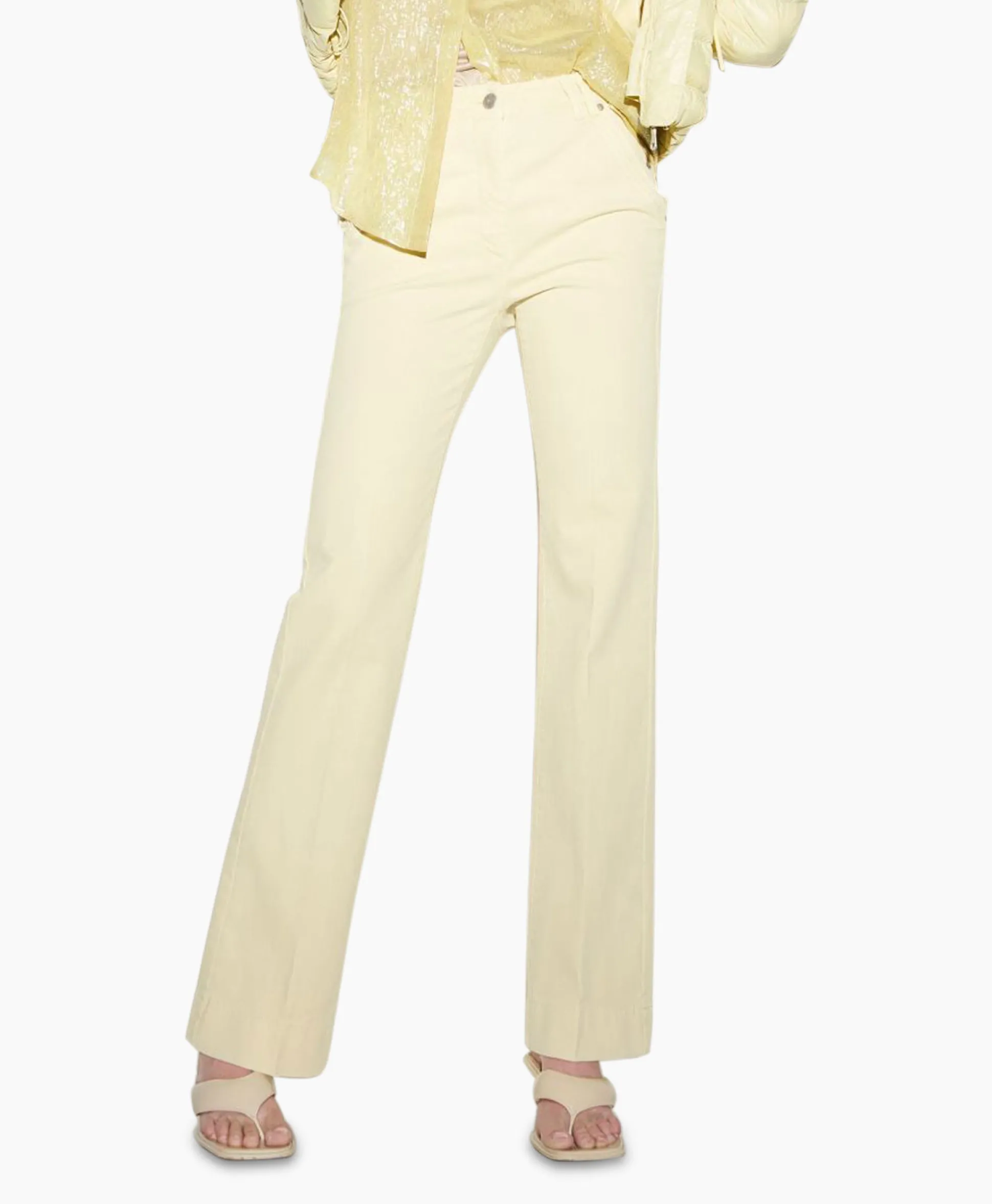 Clearance Jeans 698615/2198-0 Off White Dames Broeken