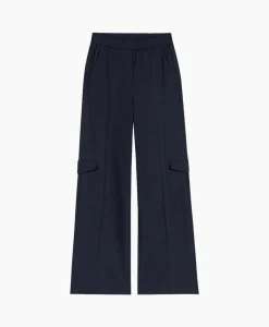Discount Pantalon 698621/3289-0 Donker Blauw Dames Broeken