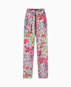 Hot Bloemenbroek Wp 81.34 W10 Licht Rood Dames Broeken