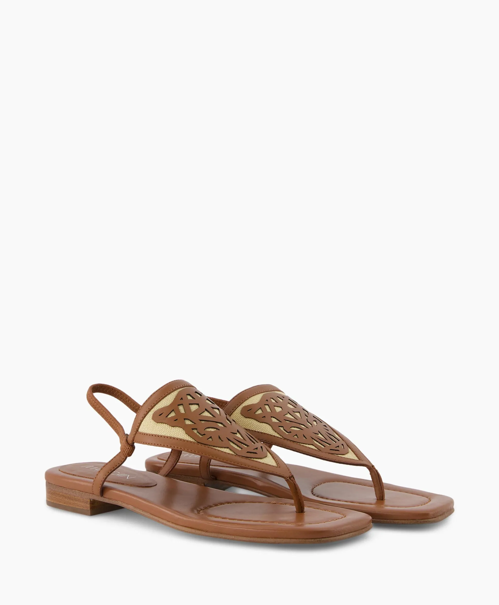 Clearance Tas Wb Sg.15 W03 Donker Bruin Dames Sandalen