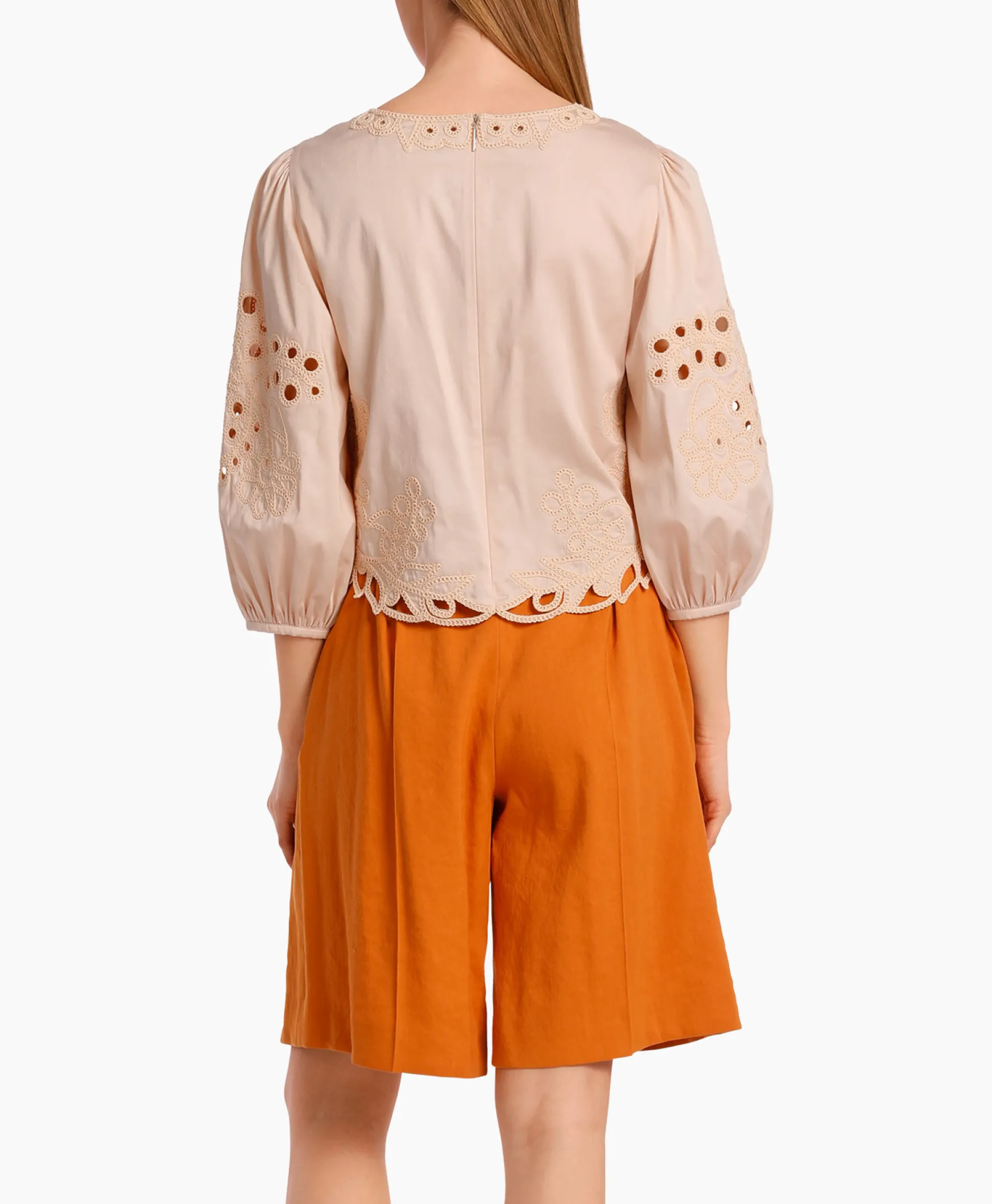 Best Sale Blouse Wc 51.44 W76 Rose Dames Blouses