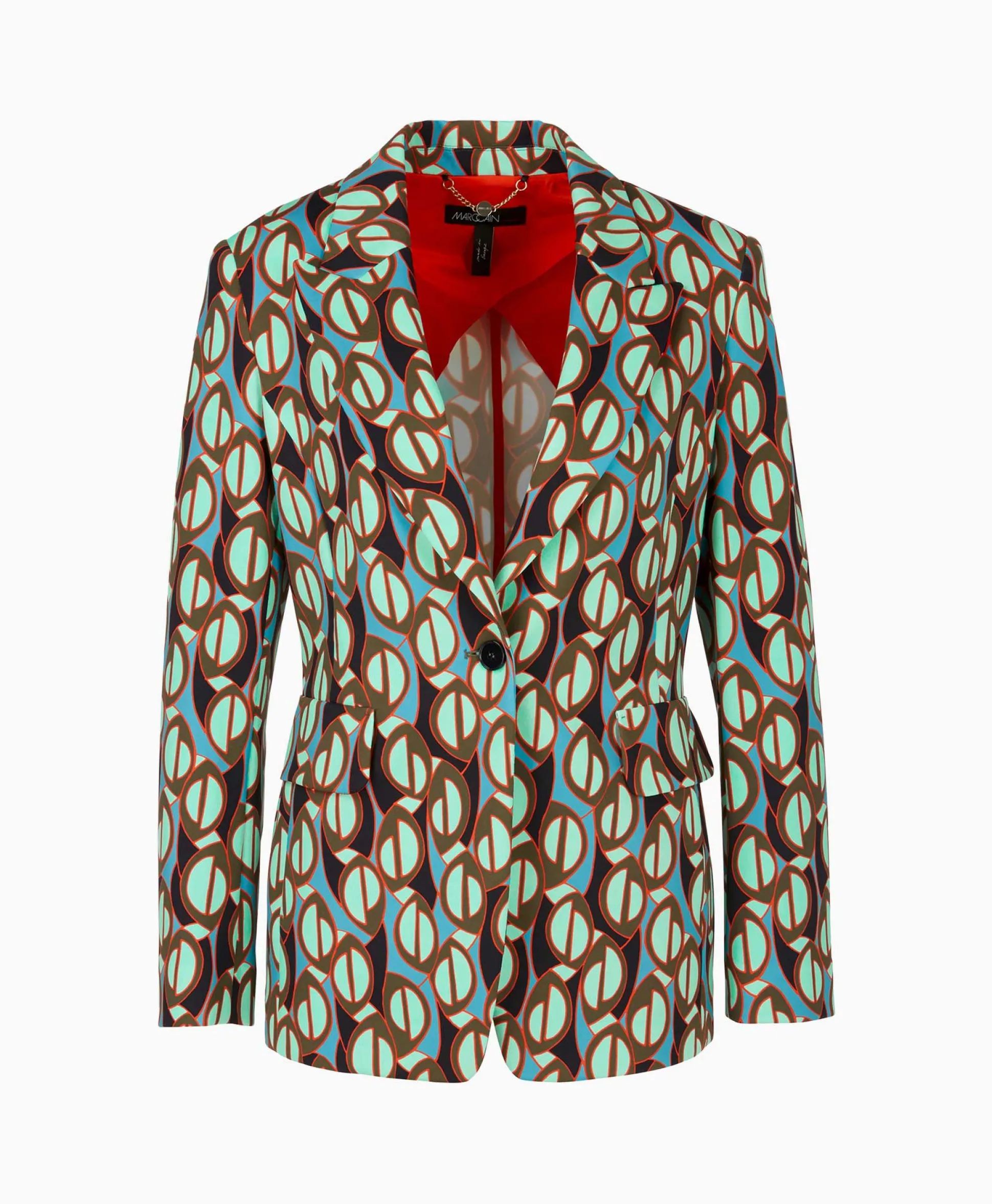 Discount Jasje Wc 34.05 J01 Groen Dames Blazers