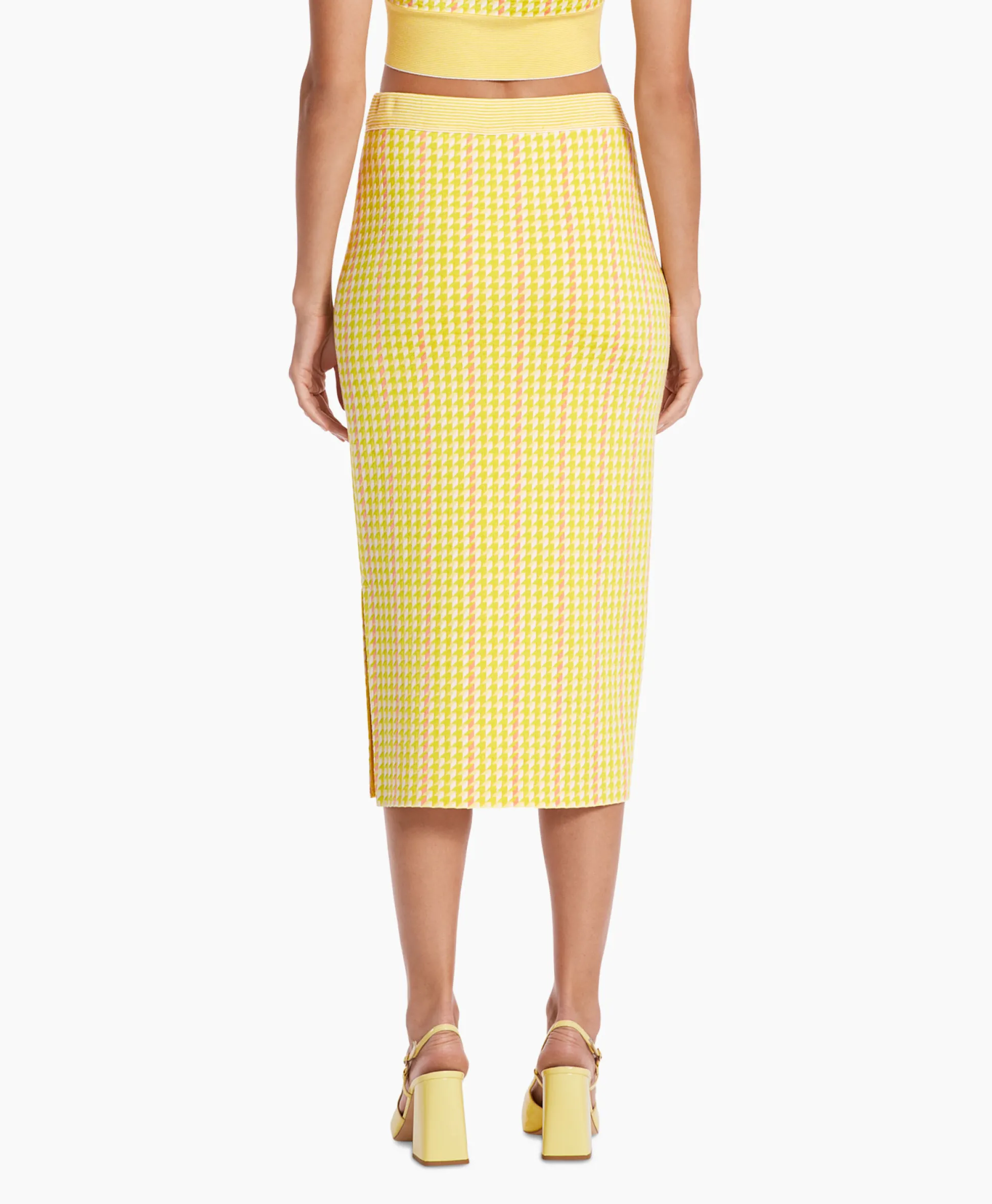 Discount Rok Wc 71.07 M33 Midden Geel Dames Rokken