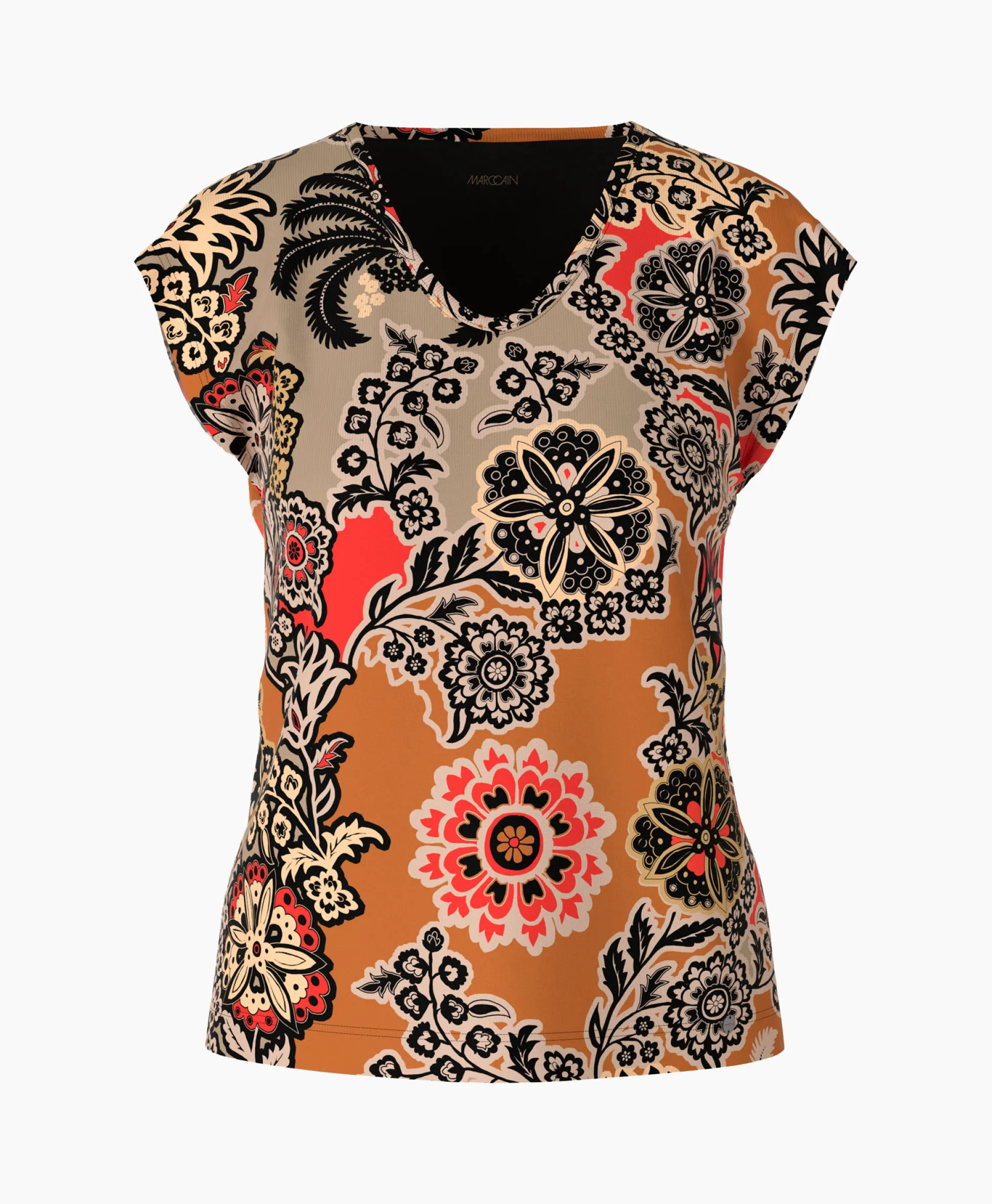 Hot T-Shirt Wc 48.23 J49 Oranje Dames T-Shirts & Tops