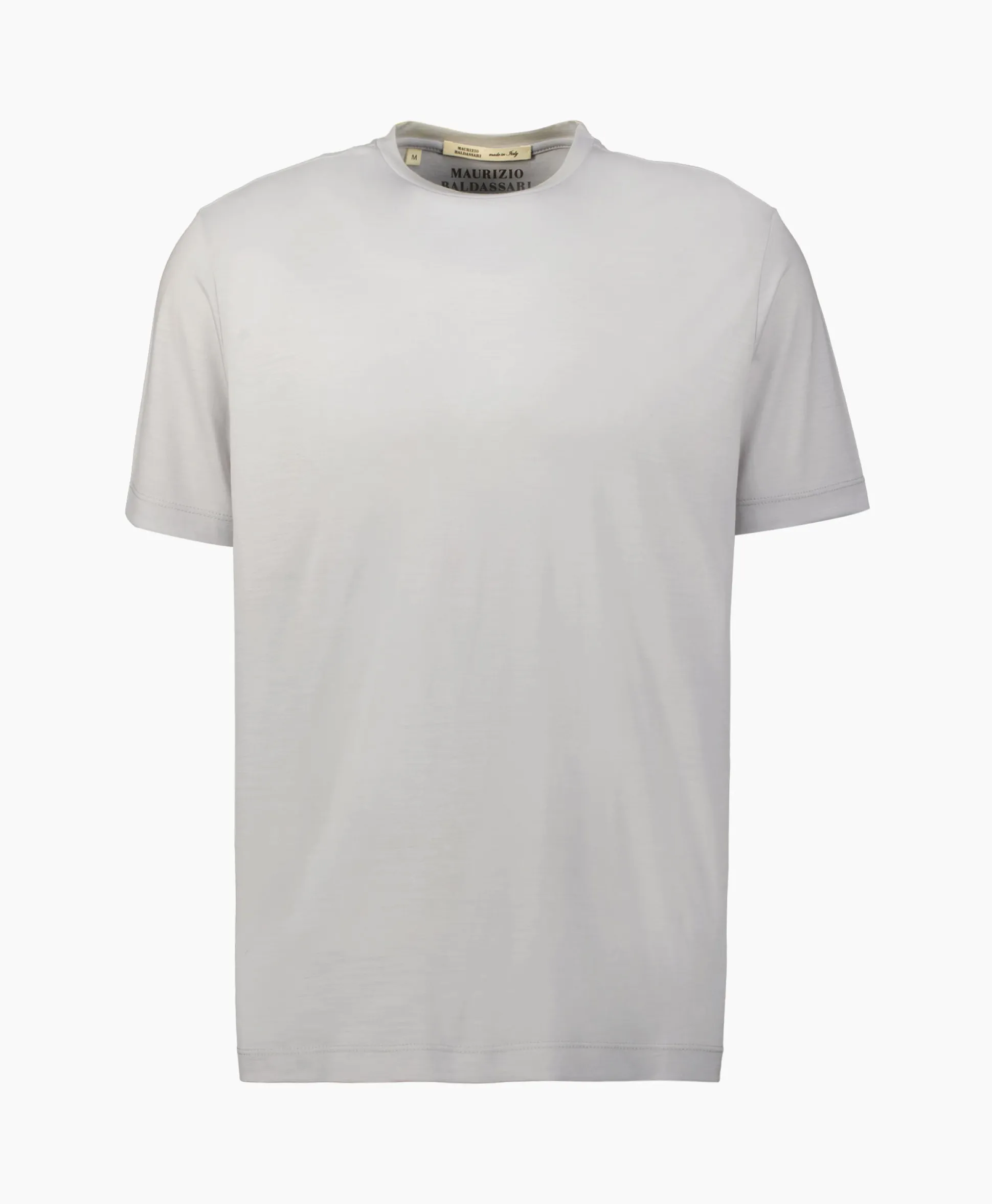 New T-Shirt Korte Mouw Short Sleeves Beige Heren T-Shirts