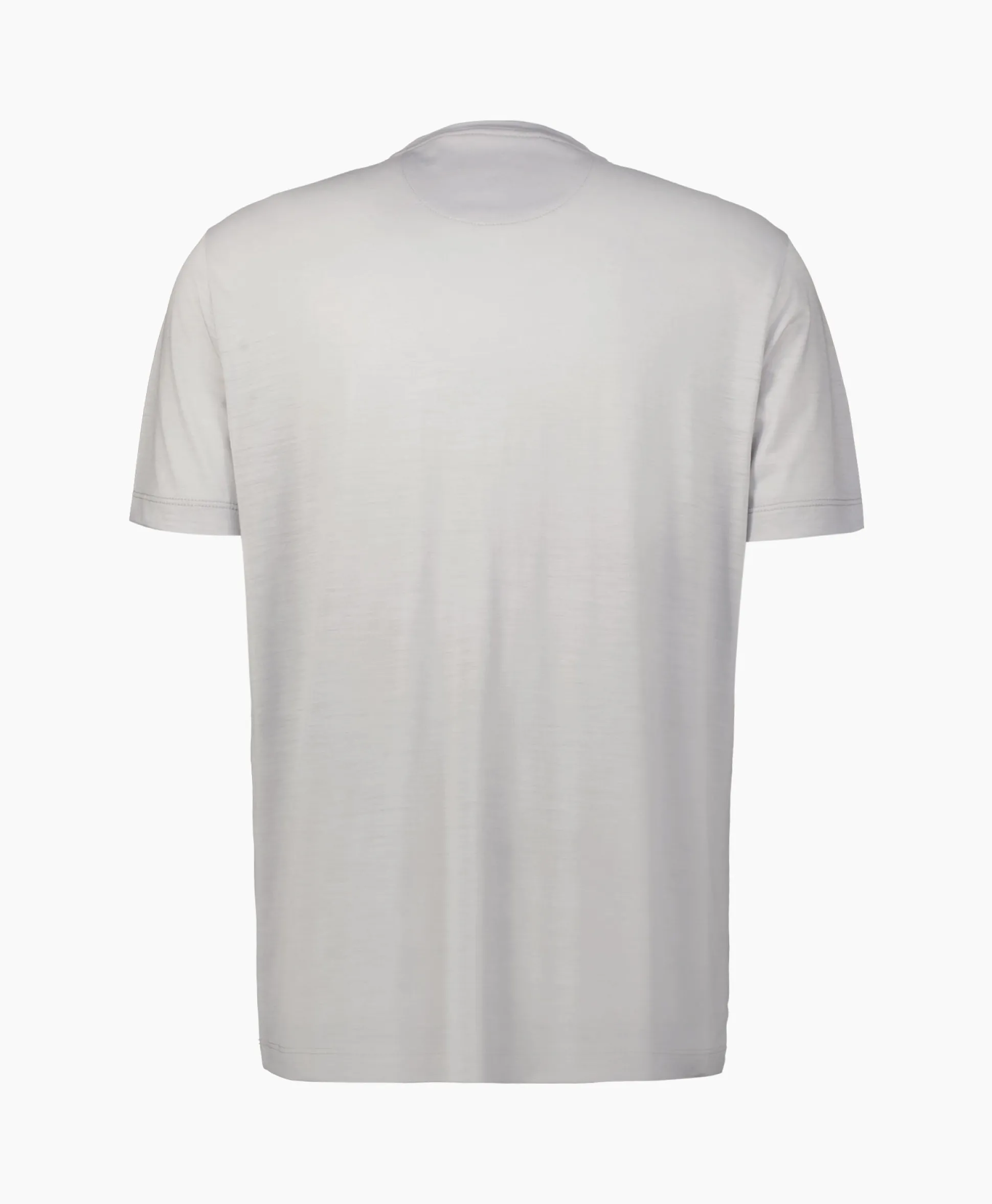 New T-Shirt Korte Mouw Short Sleeves Beige Heren T-Shirts