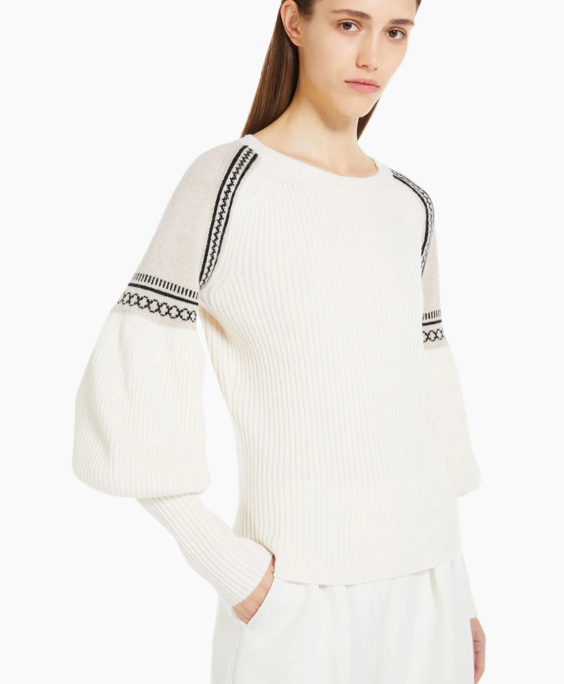 Store Sweater Cosetta Ecru Dames Truien