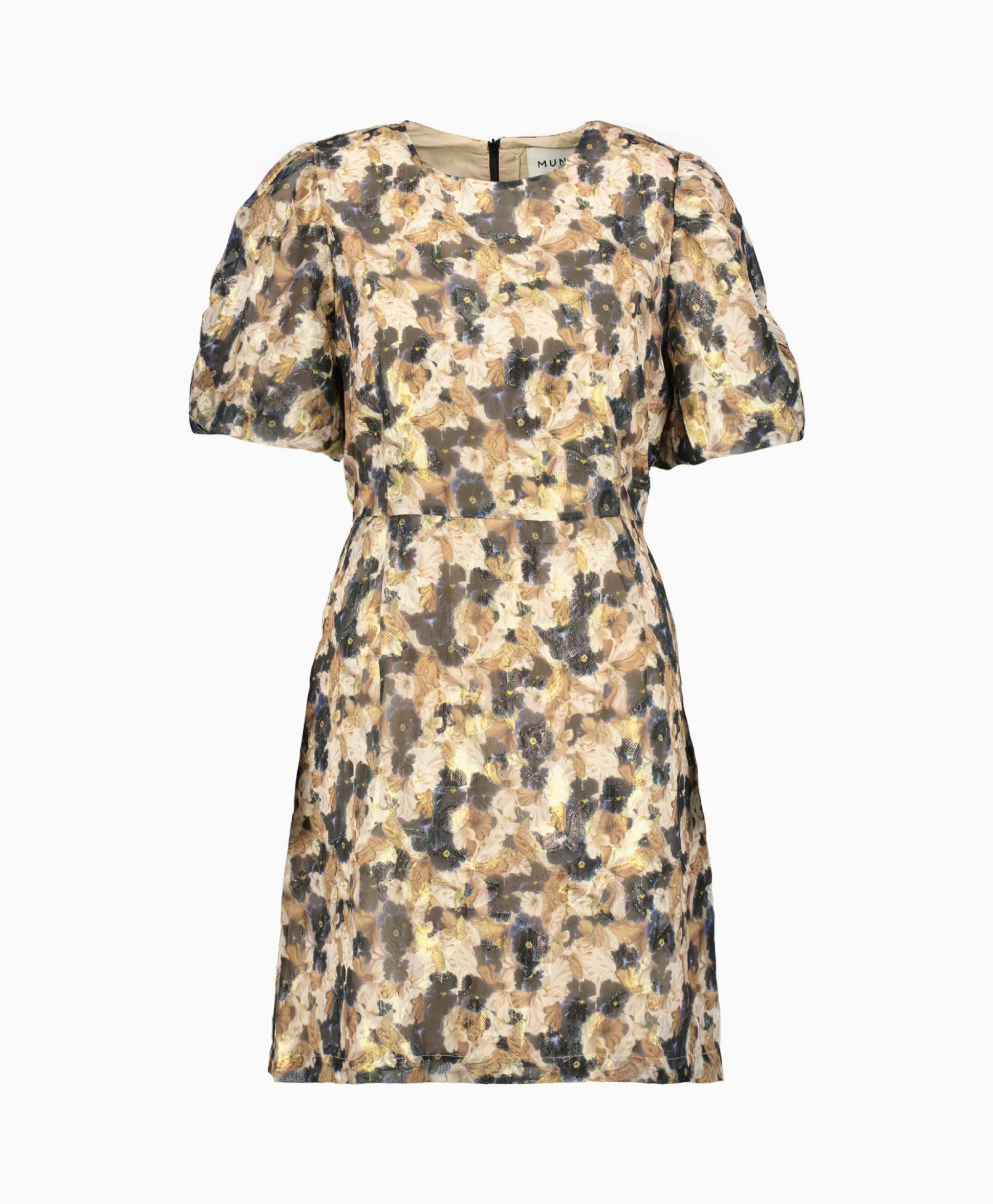 Online Mini Jurk 233-1317-23335 Beige Dames Jurken