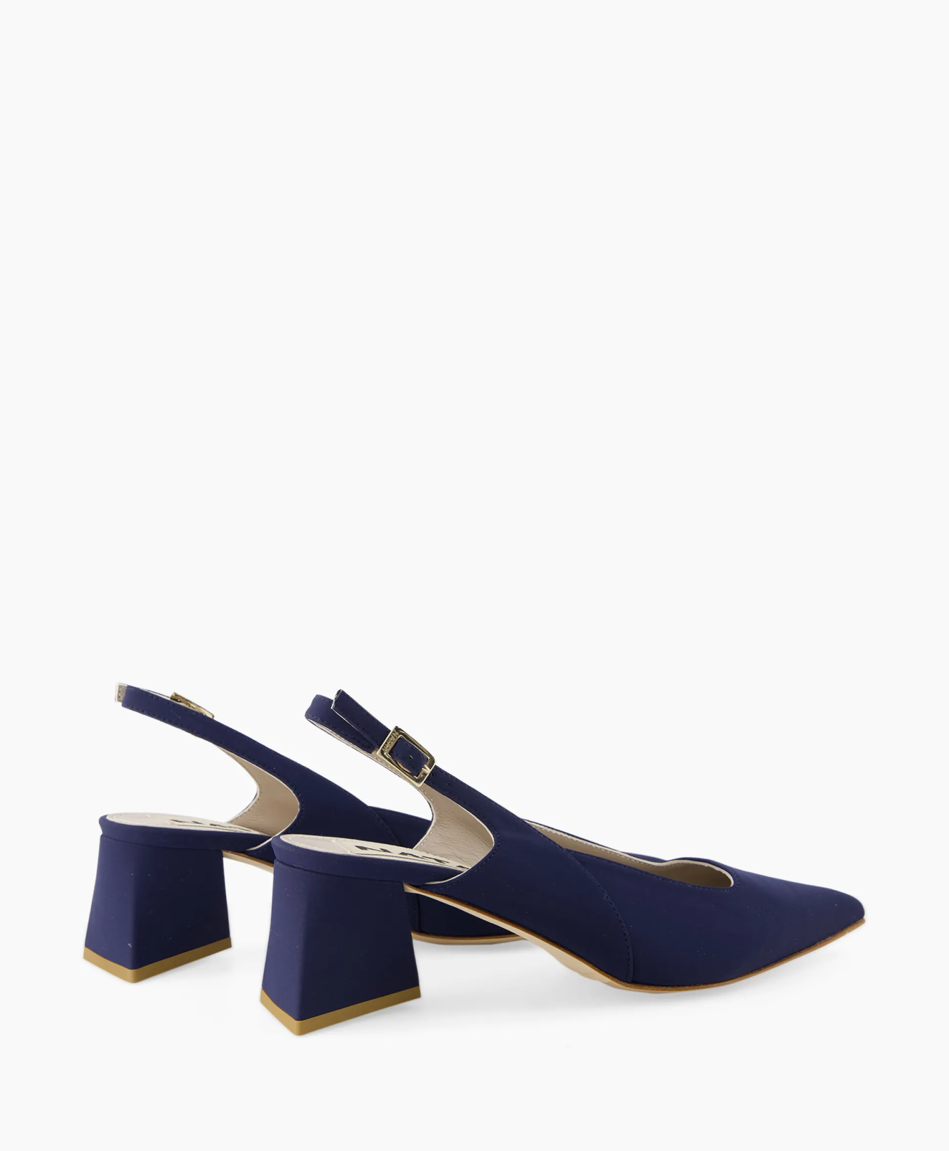 Best Pump Stretch Morelli 9 Blu Scuro Blauw Dames Pumps