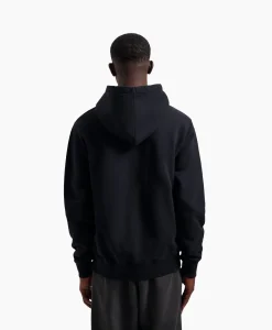 Cheap Hoodie Blur Logo Zwart Heren Truien
