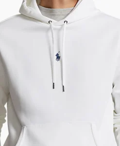Flash Sale Hoodie Mid Logo Wit Heren Truien