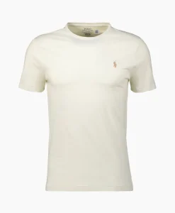 Discount T-Shirt Korte Mouw Short Sleeve Zand Heren T-Shirts