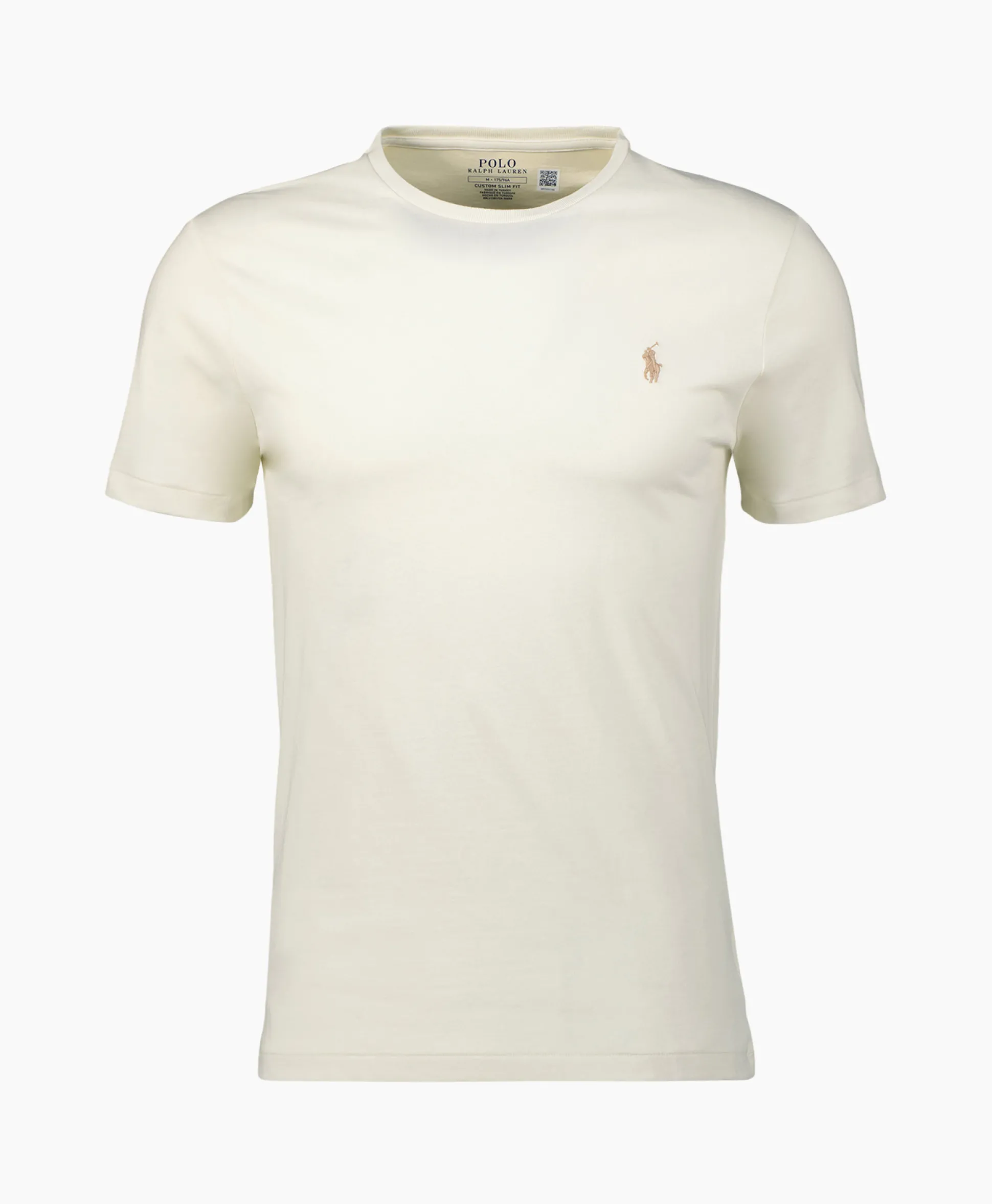 Discount T-Shirt Korte Mouw Short Sleeve Zand Heren T-Shirts