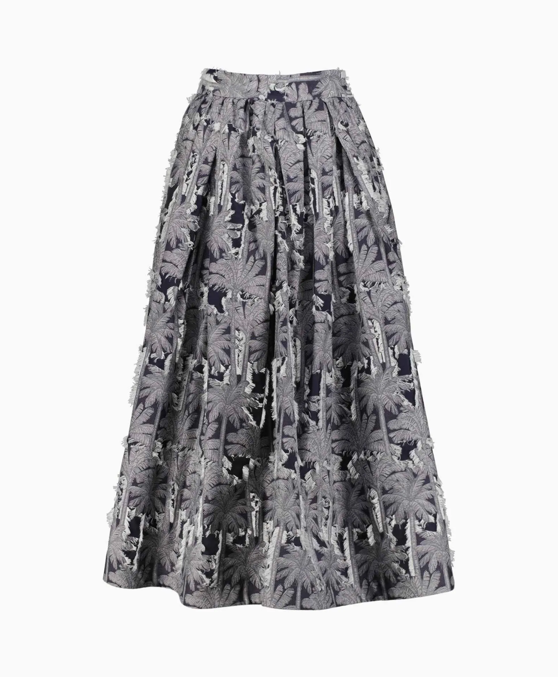 Online Midi Rok Divonne Grijs Dames Rokken