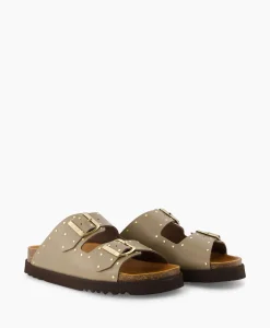 Cheap Sandaal F306131062 Taupe Dames Sandalen