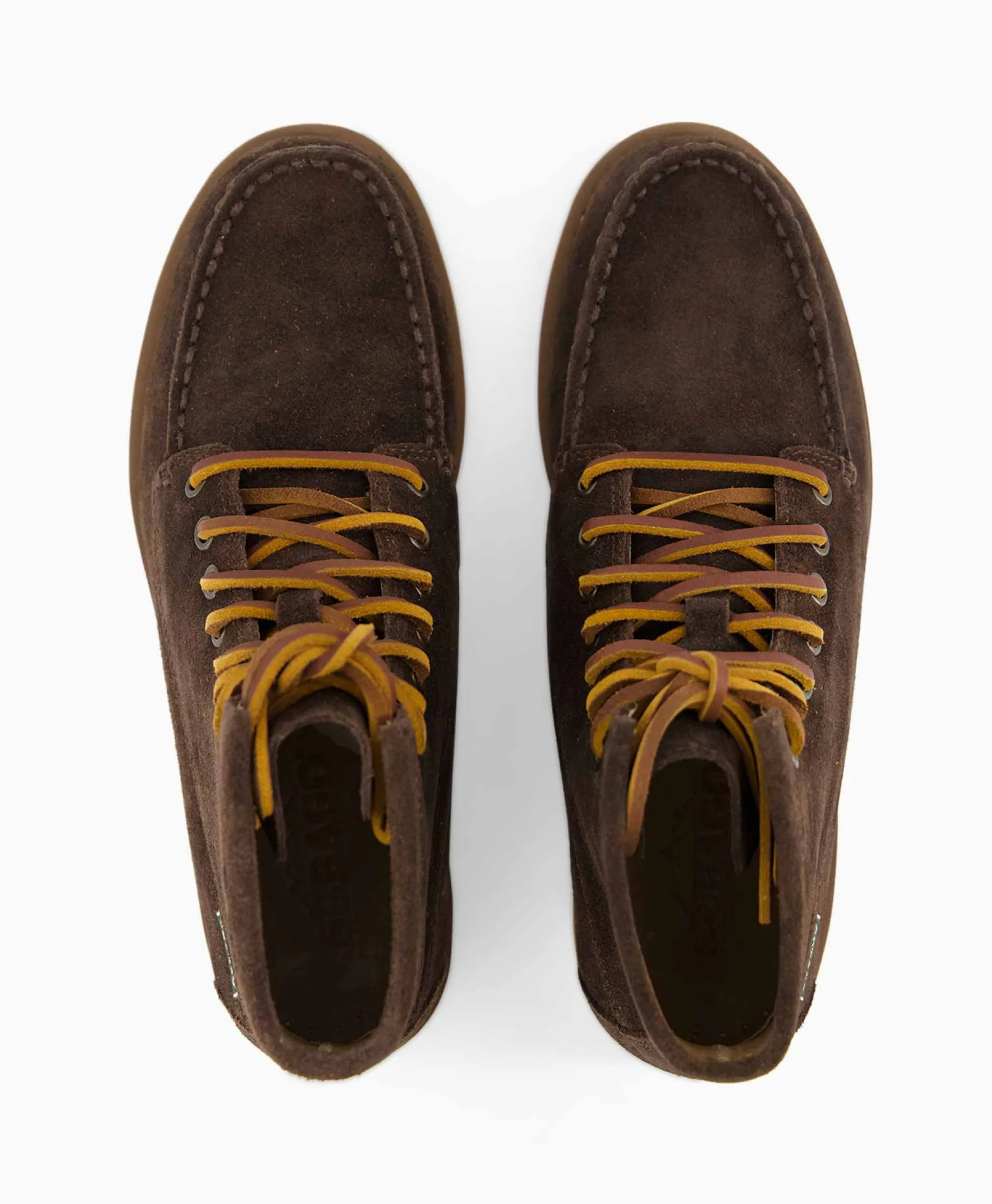 Shop Veterboot Tala High Oiled Suede Donker Bruin Heren Laarzen