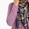 Best Sale Sneaker Bodil Satin Scarf Groen Dames Sjaals