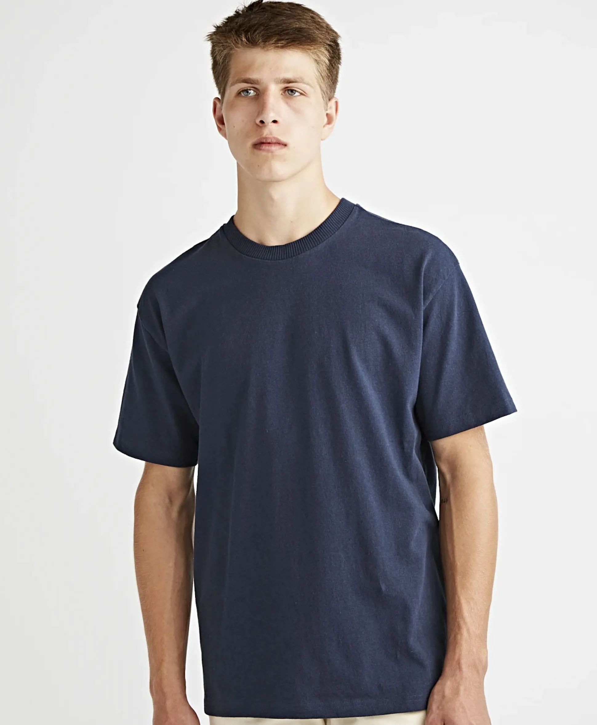 Online T-Shirt Korte Mouw Bruceblauw Heren T-Shirts