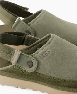 Outlet Gesploafer M Goldencoast Clog Groen Heren Instappers