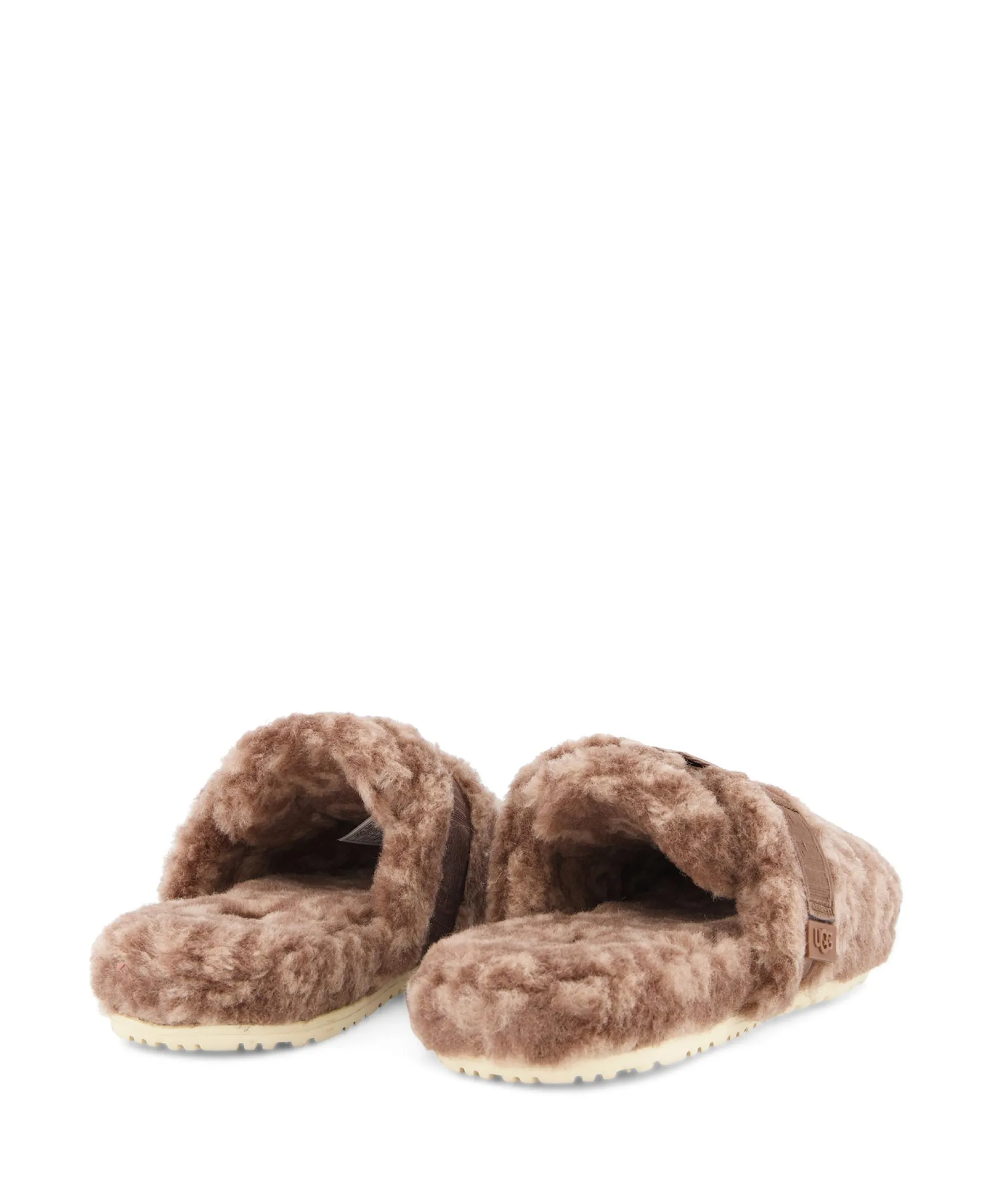 Outlet Pantoffel M Fluff It Pop Bruin Dames Pantoffels