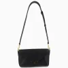 Sale Zadig & Voltaire Crossbody Tas Borderline Daily Grained Leath Zwart Dames Tassen
