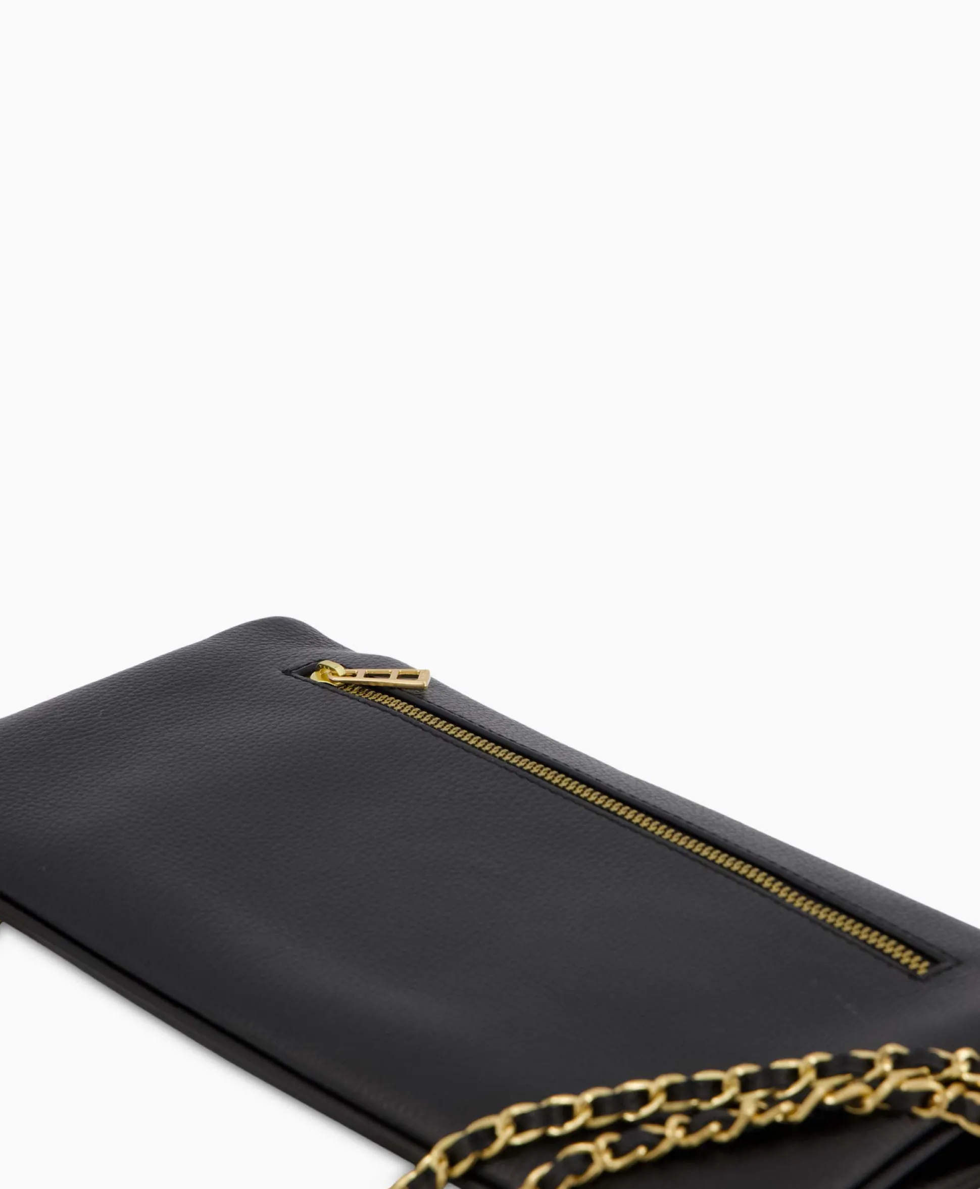 Best Sale Zadig & Voltaire Crossbody Tas Rock Grained Leather Zwart Dames Tassen